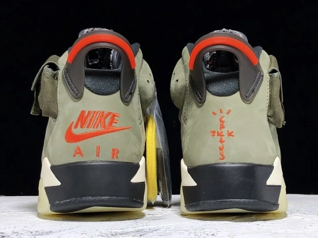 Air Scott Travis 6 Olive CN1084-200 x Medium Jordan 0816